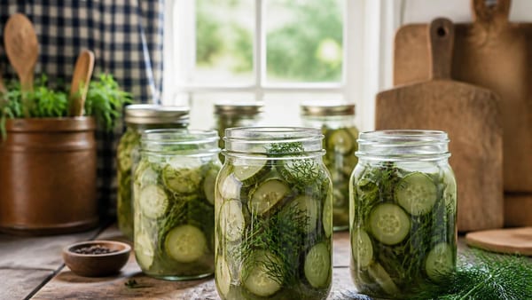 Acker-Catering wie früher: So gelingen Omas Schüttelgurken