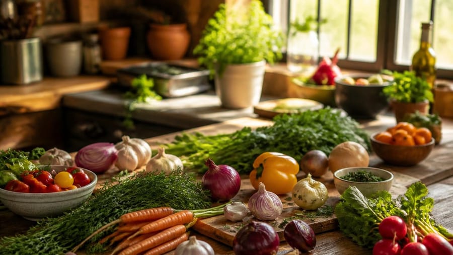 (E+) Essen und Genuss: So lernen Sie die Kunst, ohne Rezept zu kochen