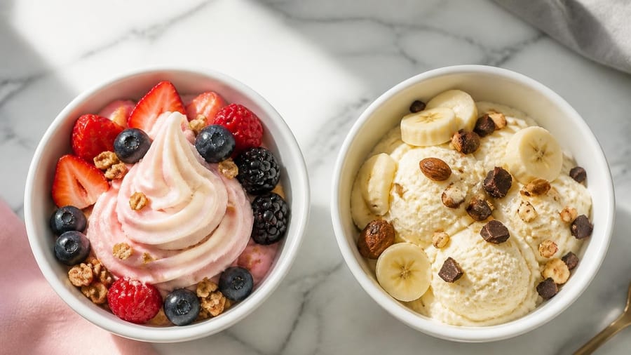 Frozen Yogurt vs Ice Cream: Which Is a Healthier Treat?