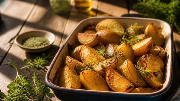 Viele nehmen Knoblauch - doch Griechen schwören bei Ofenkartoffeln auf etwas anderes