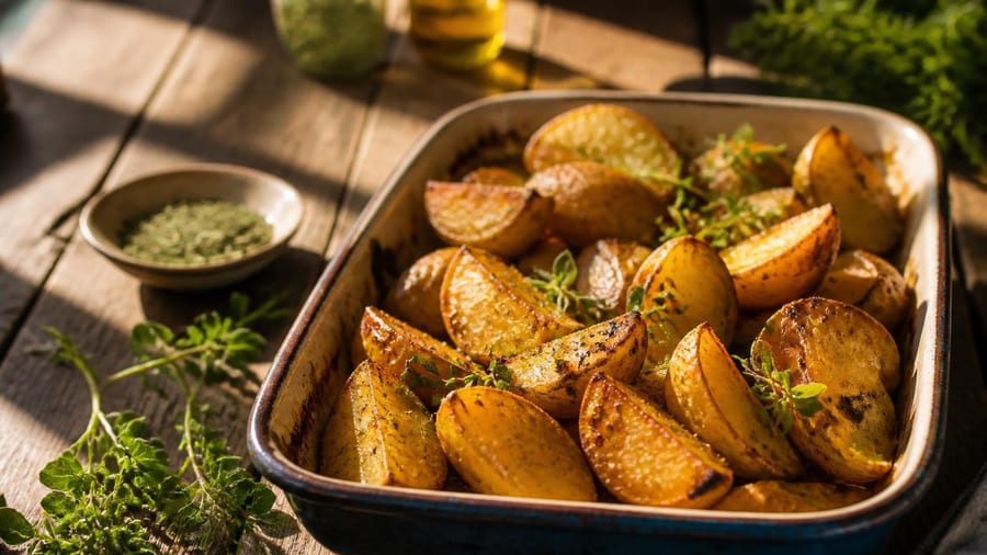 Viele nehmen Knoblauch - doch Griechen schwören bei Ofenkartoffeln auf etwas anderes
