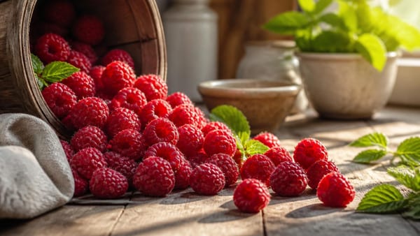 Himbeeren: Alles über die süßen Früchte, ihre Saison und die besten Rezepte