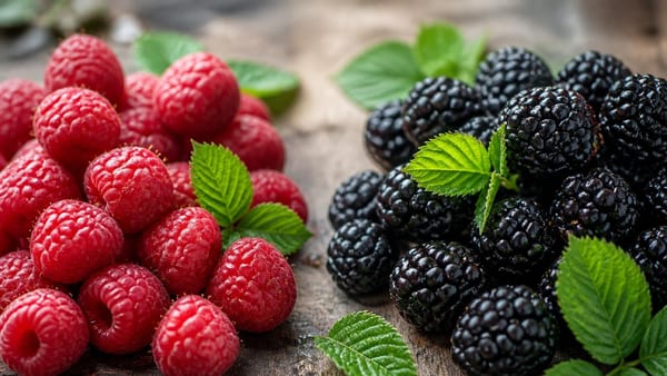 Himbeeren oder Brombeeren: Welche Beeren sind gesünder?