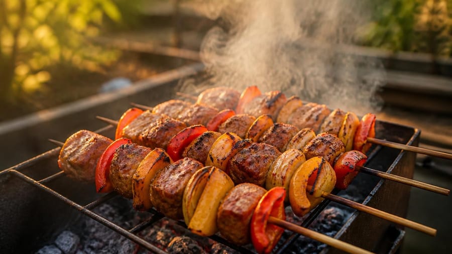 Schaschlik wie zu DDR-Zeiten: Dieses Rezept ist Grillabend pur!