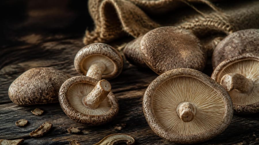 Shiitake: leckerer Speisepilz mit gesundheitlicher Wirkung