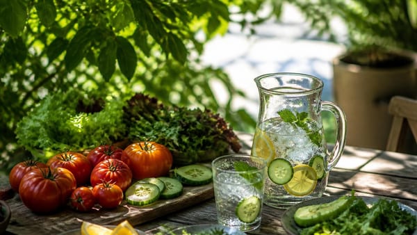 Sommergerichte und -getränke: Das sorgt für gesunde Abkühlung