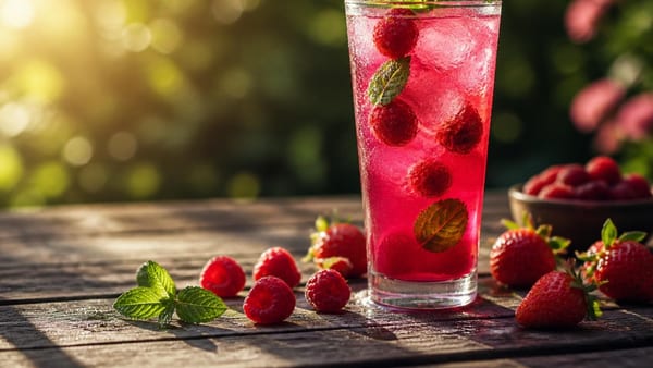 Sommergetränke: Die Früchte des Sommers werden geschlürft