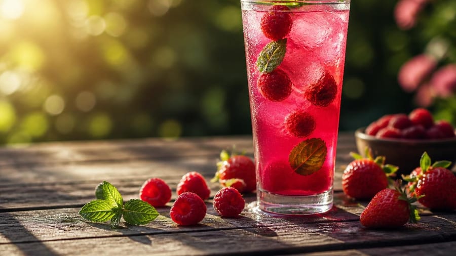 Sommergetränke: Die Früchte des Sommers werden geschlürft