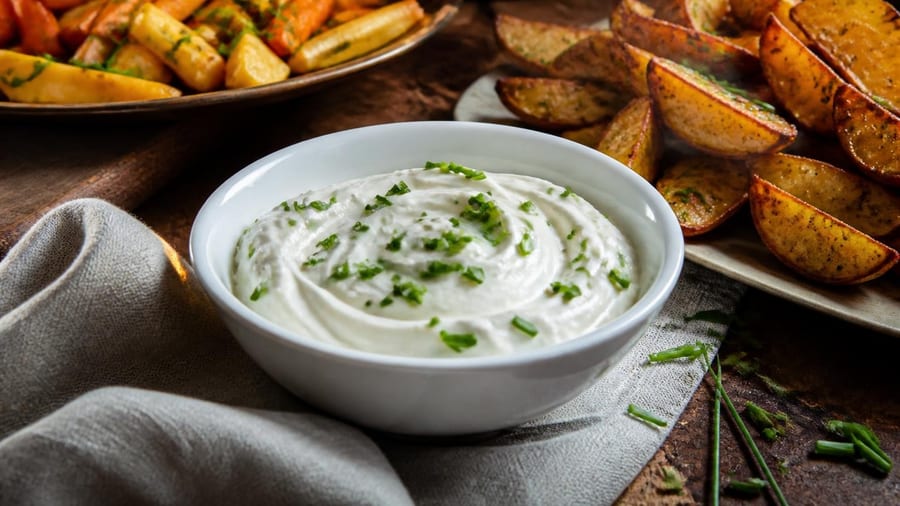 Sour Cream: Perfekter Dip zu Ofengemüse, Kartoffeln und Co.