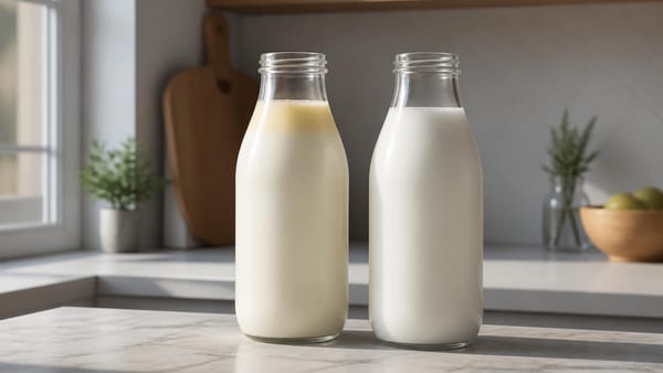 Vollmilch vs. fettarme Milch: Welche Version ist gesünder?
