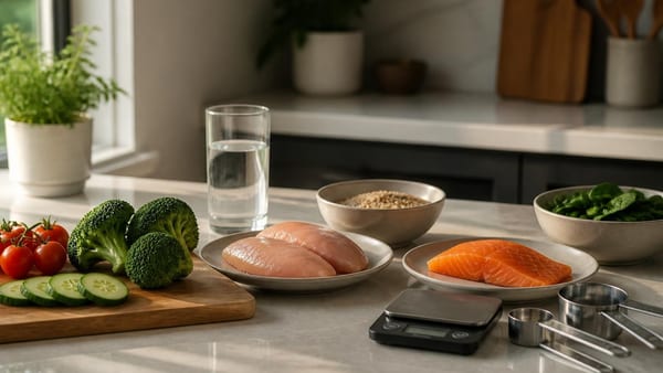 Waschbrettbauch sichtbar machen mit diesem Ernährungsplan
