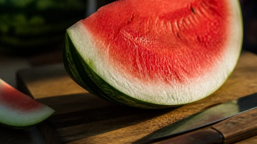Alle essen von der Wassermelone nur das Fruchtfleisch, dabei steckt das Beste in der Schale